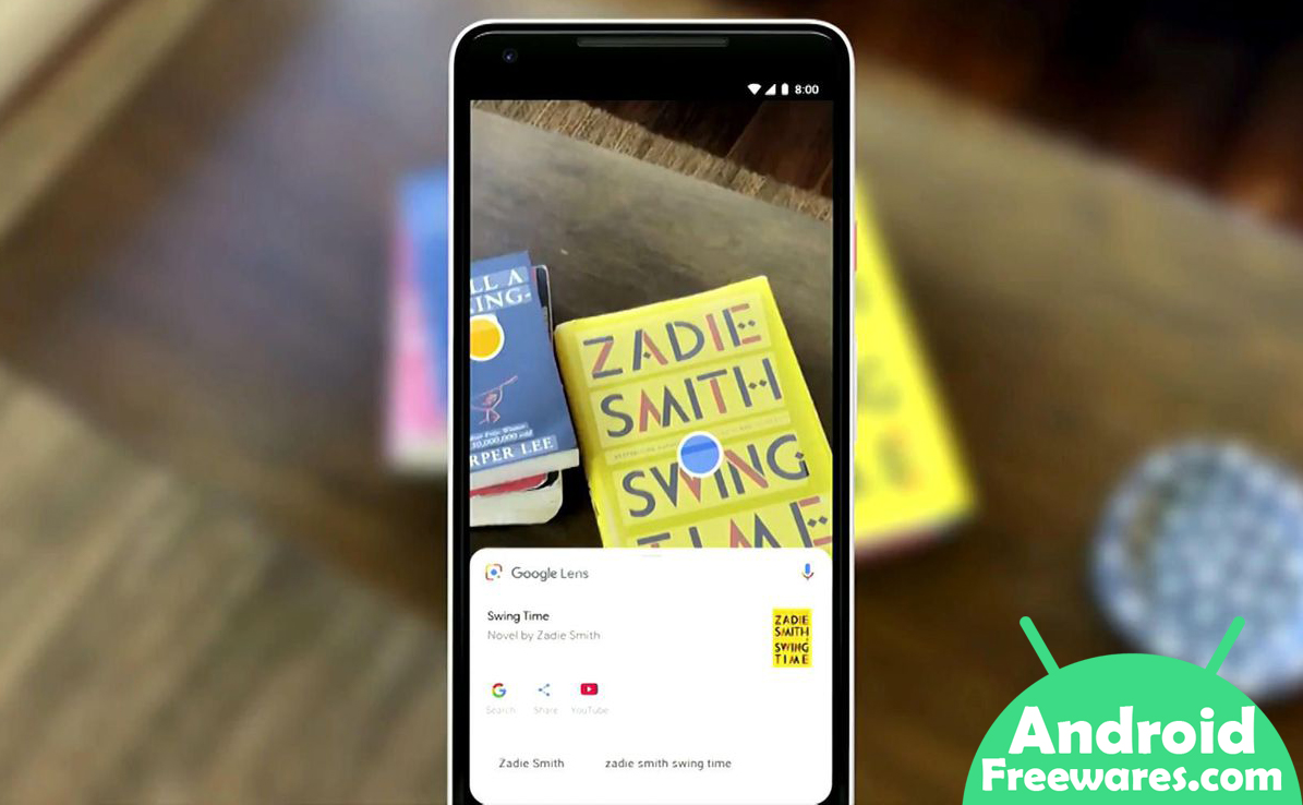 google lens books