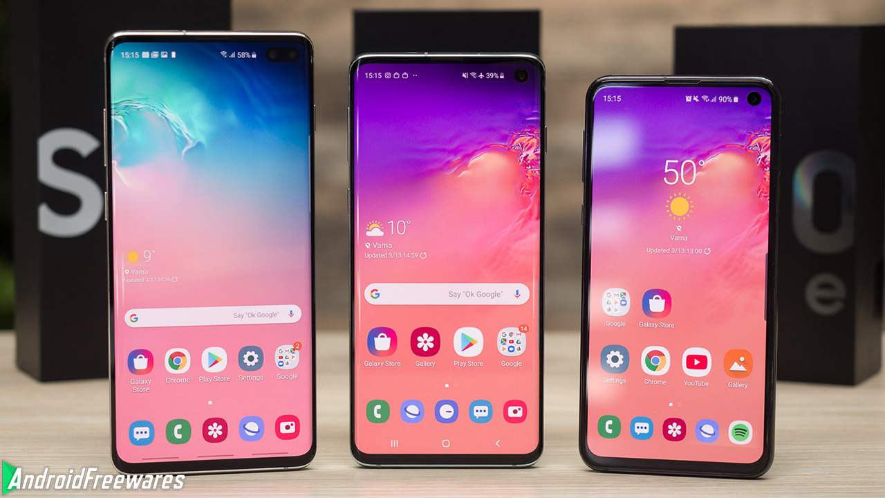 samsung galaxy s10 series